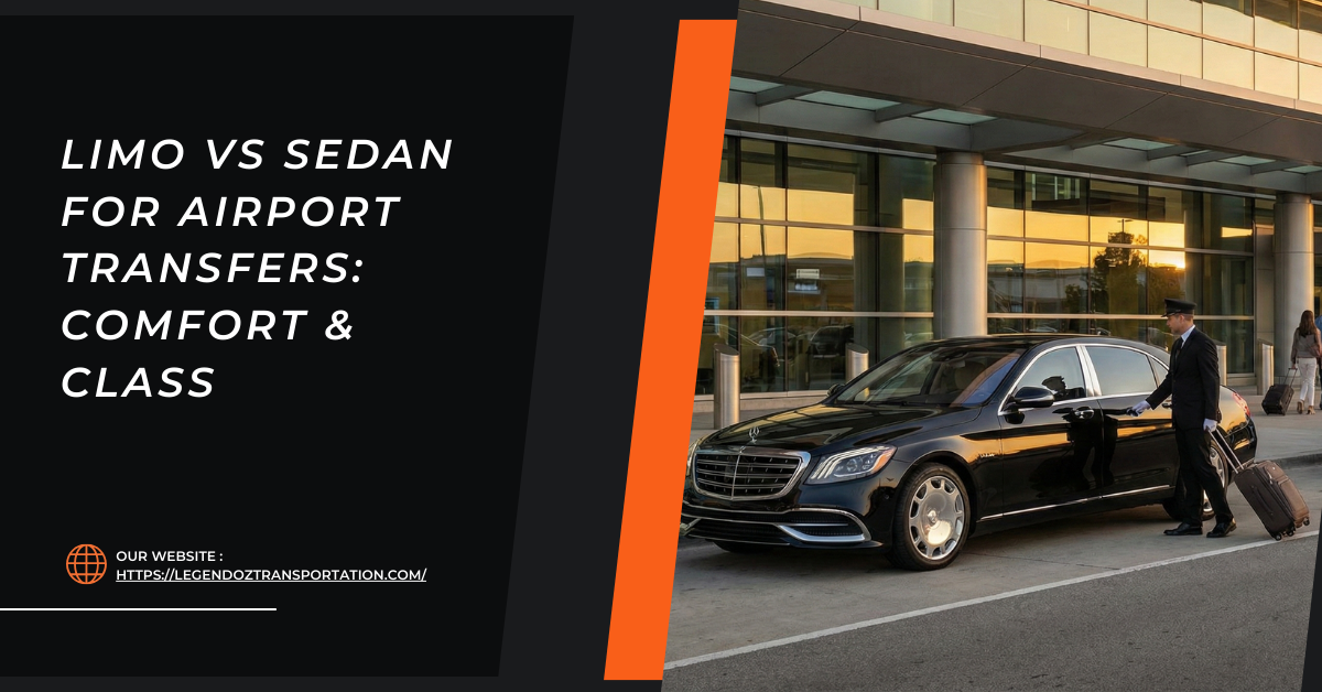 Limo vs Sedan for Airport Transfers: Comfort & Class