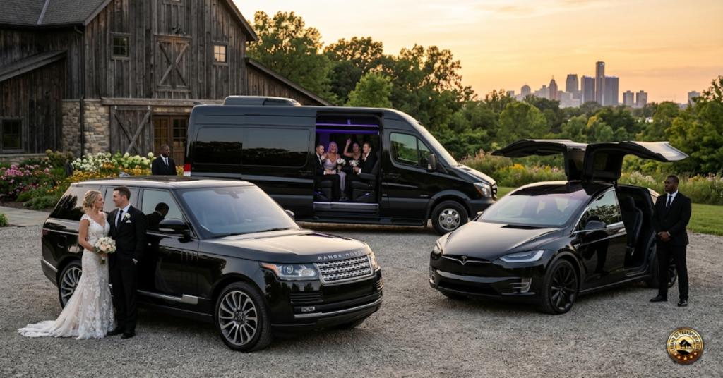 wedding car service detroit