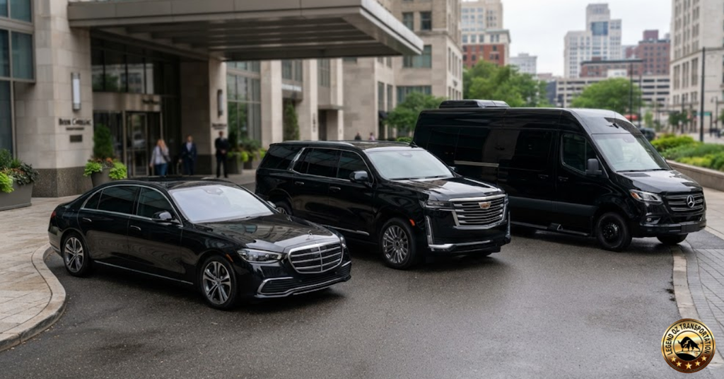Detroit business transport chauffeur and luxury SUV