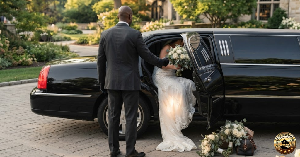 Wedding limo cost in Detroit by vehicle